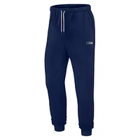 Unisex Fanatics Navy Seattle Seahawks Elements Super Soft Fleece Jogger