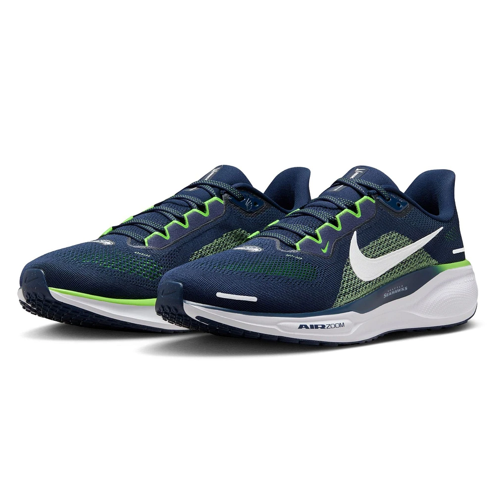Unisex Nike Navy Seattle Seahawks Zoom Pegasus 41 Running Shoes