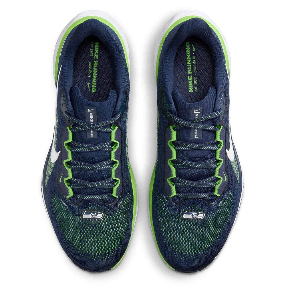 Unisex Nike Navy Seattle Seahawks Zoom Pegasus 41 Running Shoes