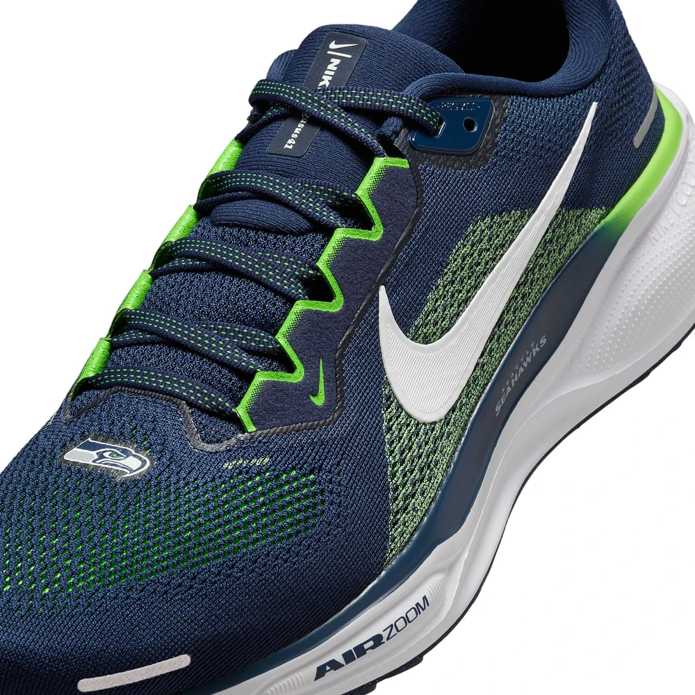 Unisex Nike Navy Seattle Seahawks Zoom Pegasus 41 Running Shoes