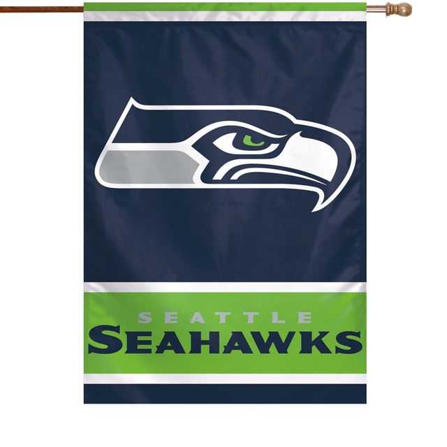 WinCraft Seattle Seahawks 28 "x 40" Bannière verticale simple face avec logo principal