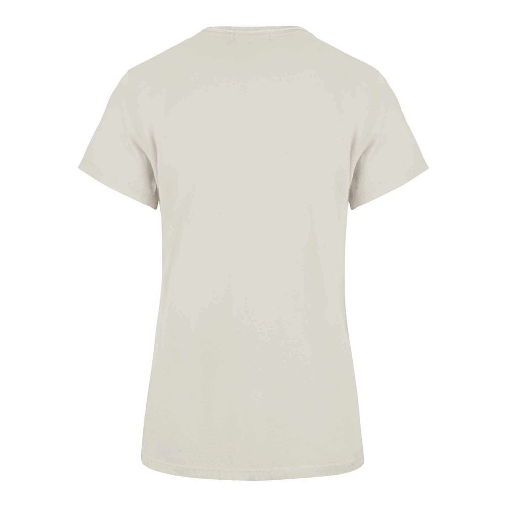 Women's '47 Cream Seattle Seahawks Panthera Frankie T-Shirt