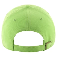 Women's '47 Neon Green Seattle Seahawks Miata Clean Up Adjustable Hat