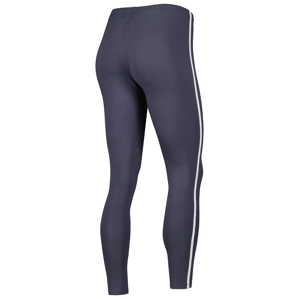 Women's Concepts Sport White/Charcoal Seattle Seahawks Sonata T-Shirt & Leggings Sleep Set