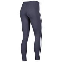 Women's Concepts Sport White/Charcoal Seattle Seahawks Sonata T-Shirt & Leggings Sleep Set