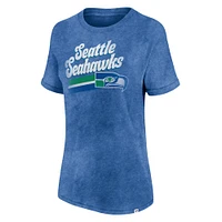 Women's Fanatics Royal Seattle Seahawks Hit - T-Shirt