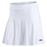 Jupe-short de tennis blanche avec logo principal des Seattle Seahawks Fanatics pour femmes