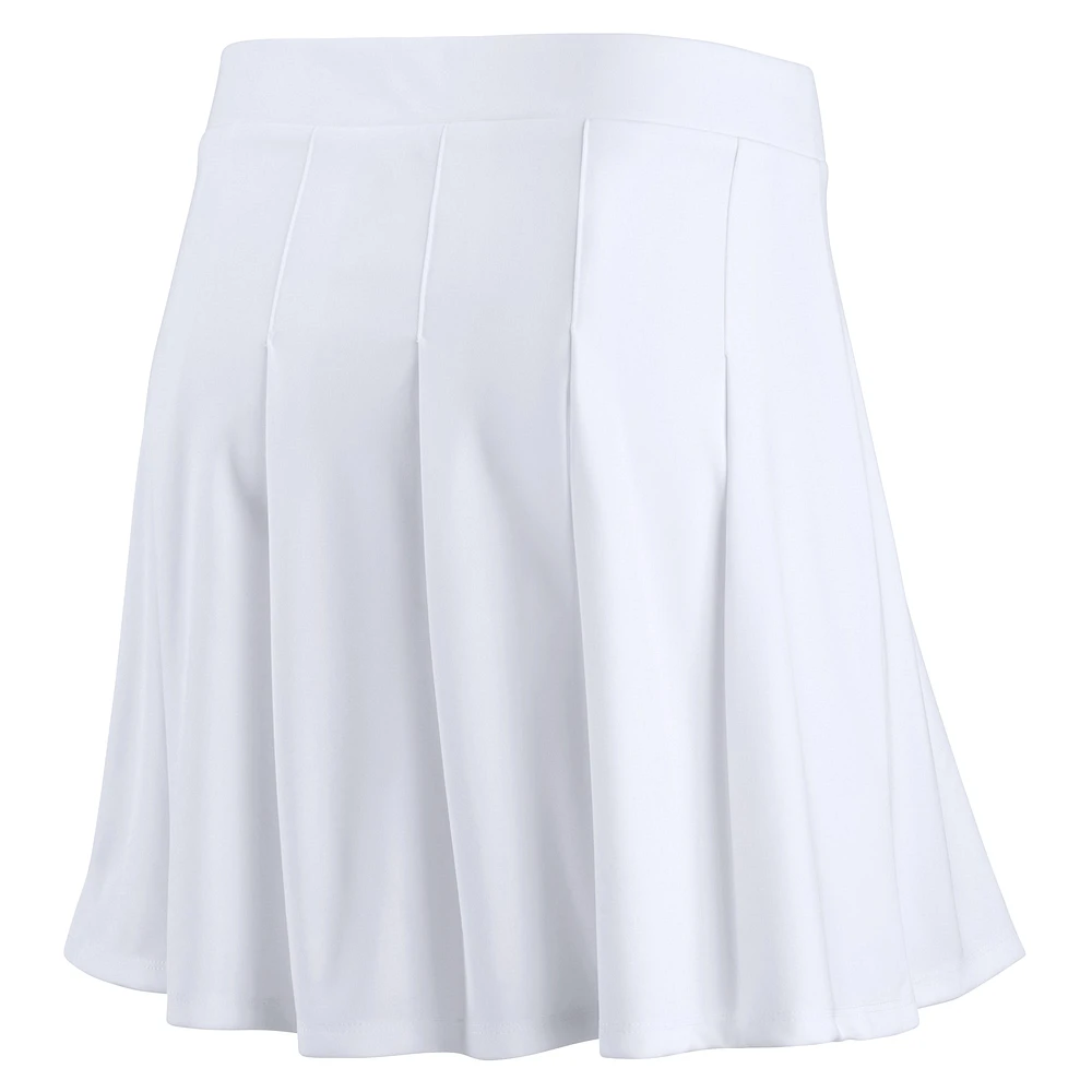 Jupe-short de tennis blanche avec logo principal des Seattle Seahawks Fanatics pour femmes
