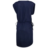 Women's G-III 4Her by Carl Banks College Navy Seattle Seahawks G.O.A.T. Swimsuit Cover-Up