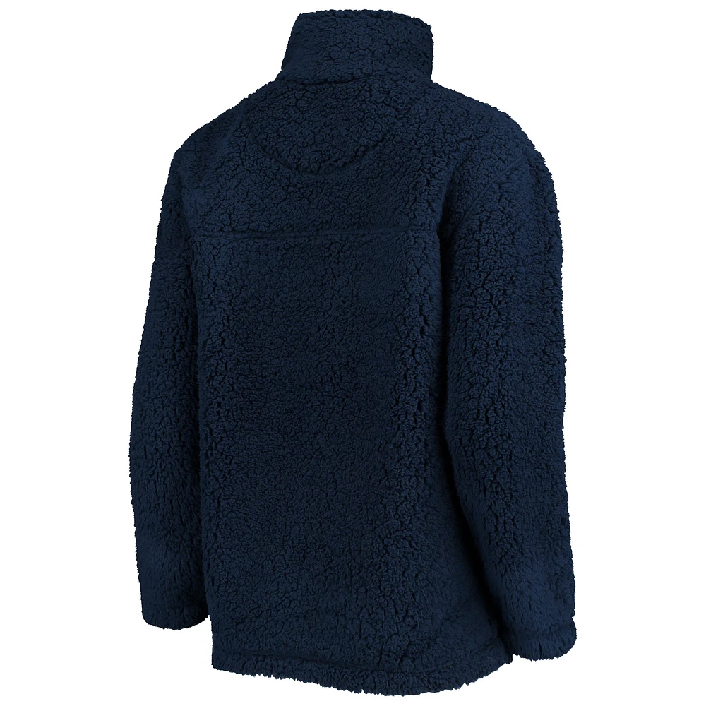 Blouson G-III 4Her by Carl Banks bleu marine Seattle Seahawks Sherpa pour femmes