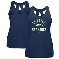Débardeur New Era College Navy Seattle Seahawks 2024 NFL Training Camp pour femme