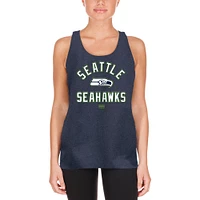 Débardeur New Era College Navy Seattle Seahawks 2024 NFL Training Camp pour femme