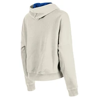 Sweat à capuche 3rd Down Historic de Seattle Seahawks New Era pour femme, couleur crème