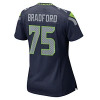 Women's Nike Anthony Bradford  College Navy Seattle Seahawks Team Game Jersey