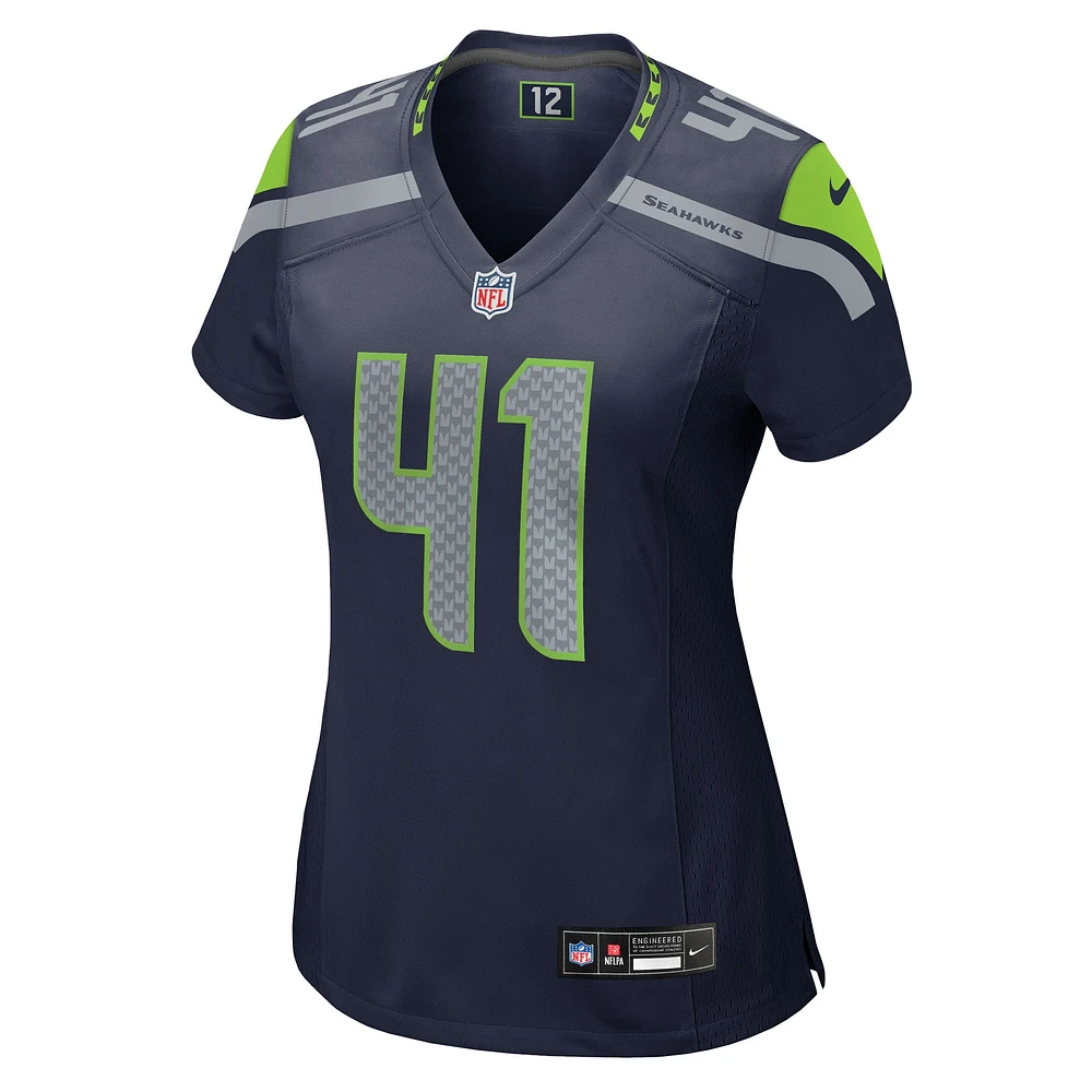 Women's Nike Chris Stoll  College Navy Seattle Seahawks Team Game Jersey