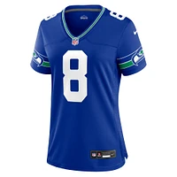 Women's Nike Coby Bryant Royal Seattle Seahawks Throwback Player Game Jersey