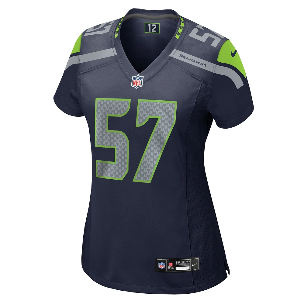 Women's Nike Connor Williams  College Navy Seattle Seahawks Game Jersey