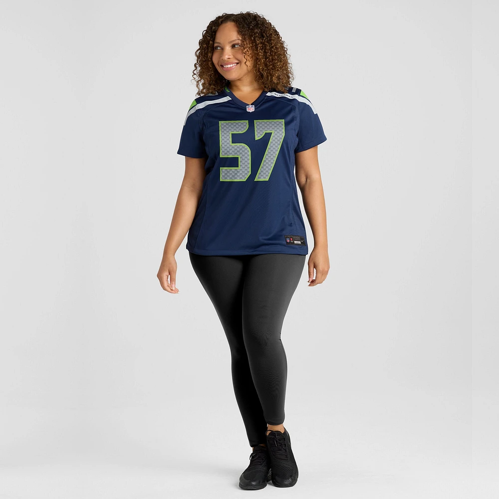 Women's Nike Connor Williams  College Navy Seattle Seahawks Game Jersey