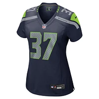 Women's Nike Damarion Williams  Navy Seattle Seahawks Game Jersey