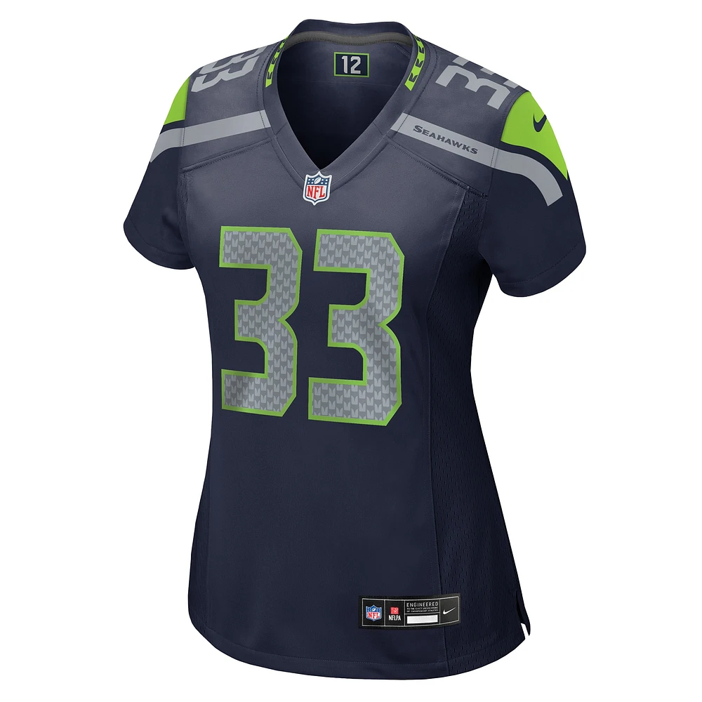 Women's Nike Dee Williams  College Navy Seattle Seahawks Game Jersey