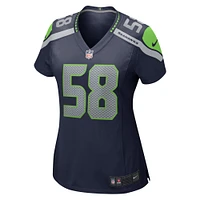 Women's Nike Derick Hall College Navy Seattle Seahawks  Game Jersey