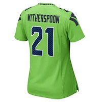 Women's Nike Devon Witherspoon Neon Green Seattle Seahawks  Game Jersey