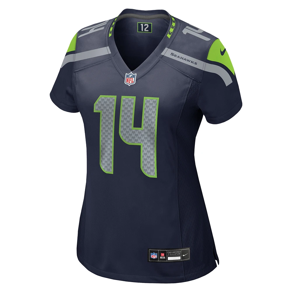 Women's Nike DK Metcalf College Navy Seattle Seahawks Team Game Jersey
