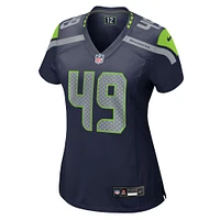 Women's Nike Joshua Onujiogu  College Navy Seattle Seahawks Team Game Jersey