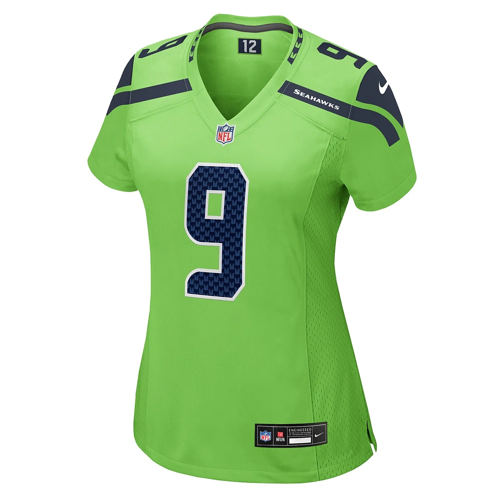 Women's Nike Kenneth Walker III Neon Green Seattle Seahawks  Game Jersey