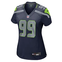 Women's Nike Leonard Williams  College Navy Seattle Seahawks Team Game Jersey