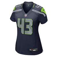 Women's Nike Levi Bell College Navy Seattle Seahawks Team Game Jersey
