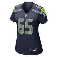 Women's Nike Michael Jerrell  College Navy Seattle Seahawks Game Jersey