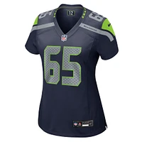 Women's Nike Michael Jerrell  College Navy Seattle Seahawks Team Game Jersey