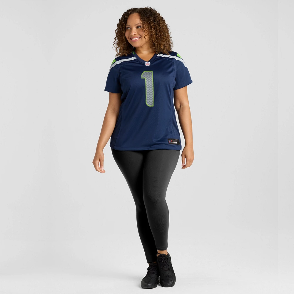 Women's Nike Number 1 Mom College Navy Seattle Seahawks Game Jersey