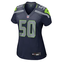 Women's Nike Trevis Gipson  College Navy Seattle Seahawks Team Game Jersey