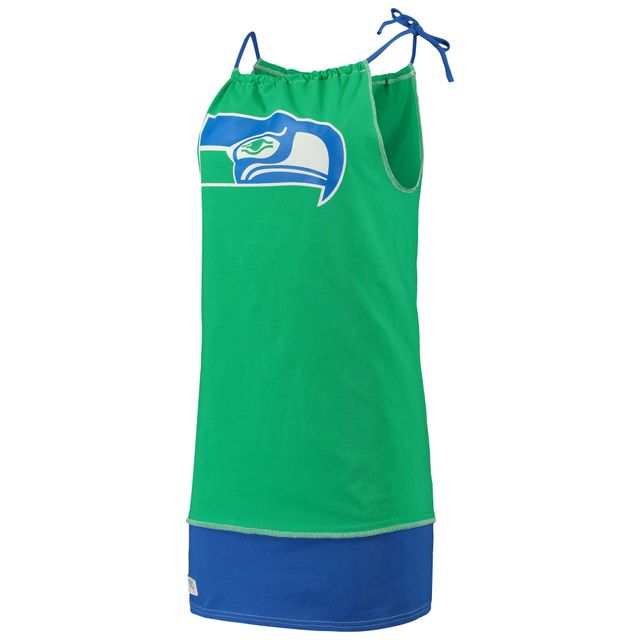 Vêtements Refried pour femmes Kelly Green Seattle Seahawks Robe débardeur vintage durable