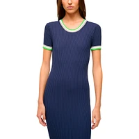 Women's STAUD  College Navy/Green Seattle Seahawks Colleen Dress