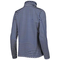 Haut à enfiler demi-zippé Vineyard Vines College Navy Seattle Seahawks Sankaty Shep pour femme