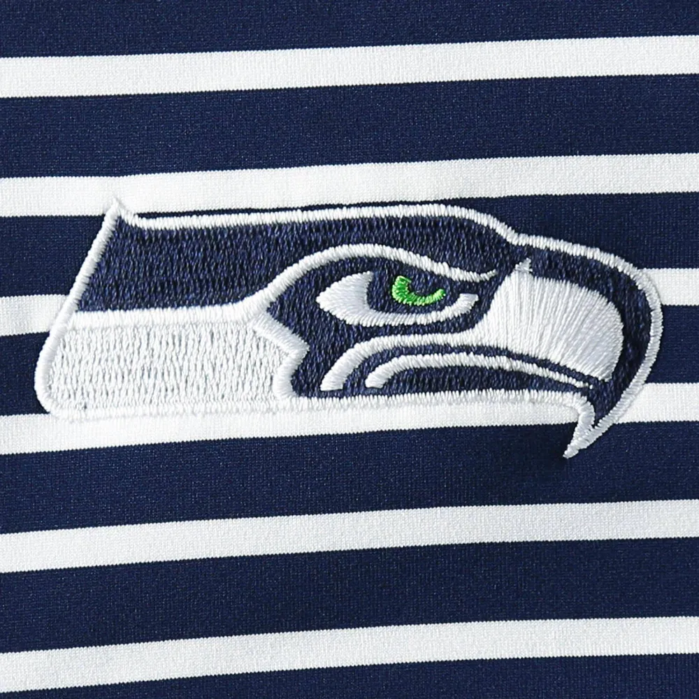 Haut à enfiler demi-zippé Vineyard Vines College Navy Seattle Seahawks Sankaty Shep pour femme