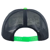 Youth '47  White/Neon Green Seattle Seahawks Trucker Adjustable Hat