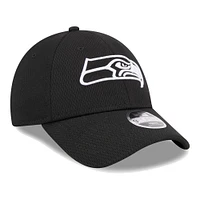 Youth New Era Black Seattle Seahawks Main B-Dub 9FORTY Adjustable Hat