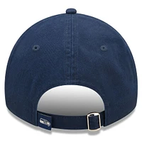 Youth New Era Navy Seattle Seahawks 2022 Sideline - 9TWENTY Adjustable Hat