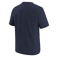 Youth Nike Navy Seattle Seahawks Logo T-Shirt