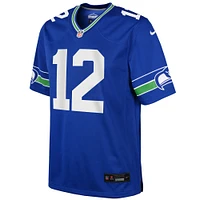 Youth Nike Royal Seattle Seahawks 12th Fan Alternate Game Jersey
