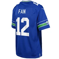 Youth Nike Royal Seattle Seahawks 12th Fan Alternate Game Jersey