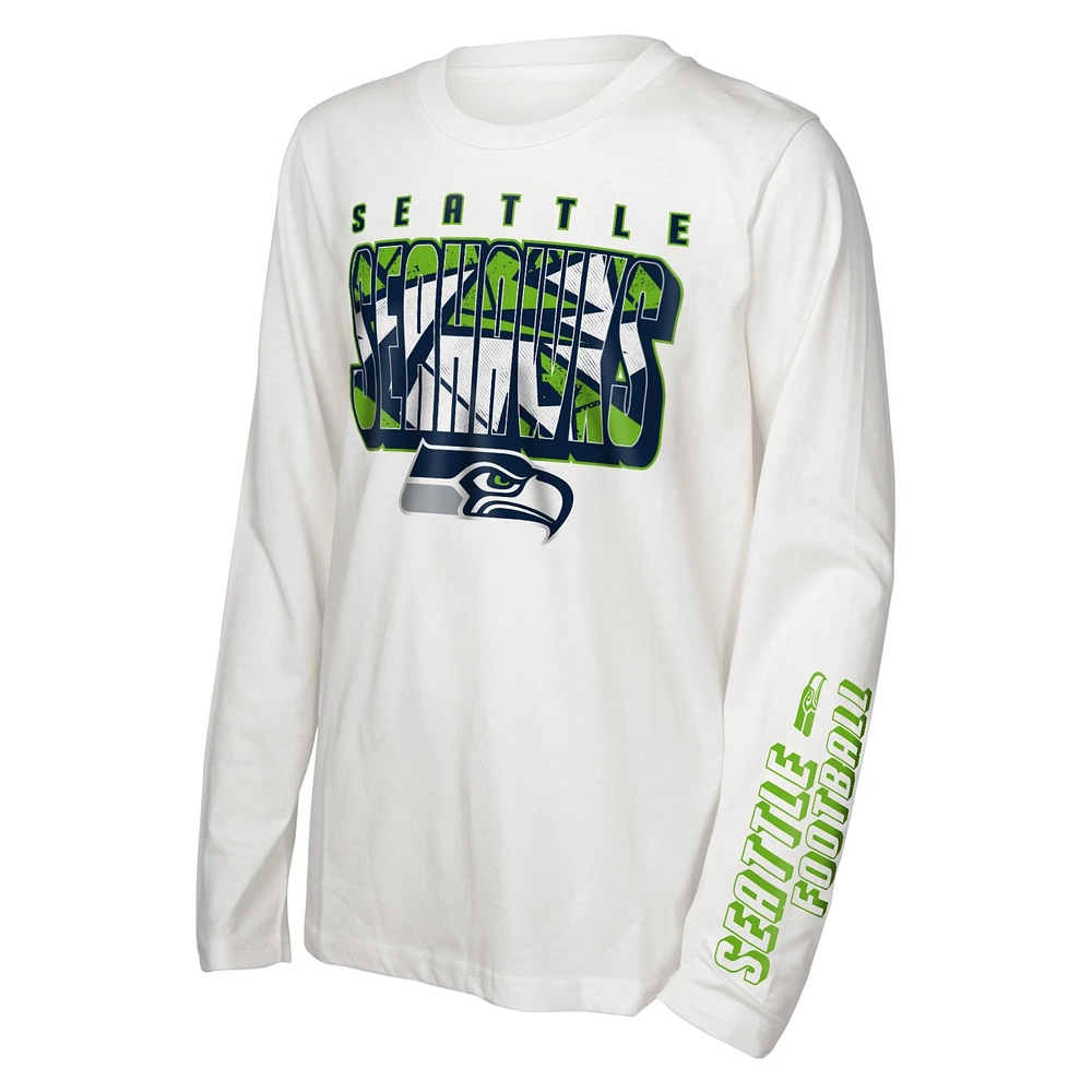 Youth Seattle Seahawks the Mix T-Shirt Combo Set