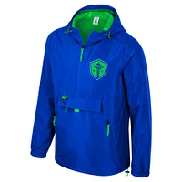 Men's Stadium Essentials  Blue Seattle Sounders FC Compete Quarter-Zip Jacket
