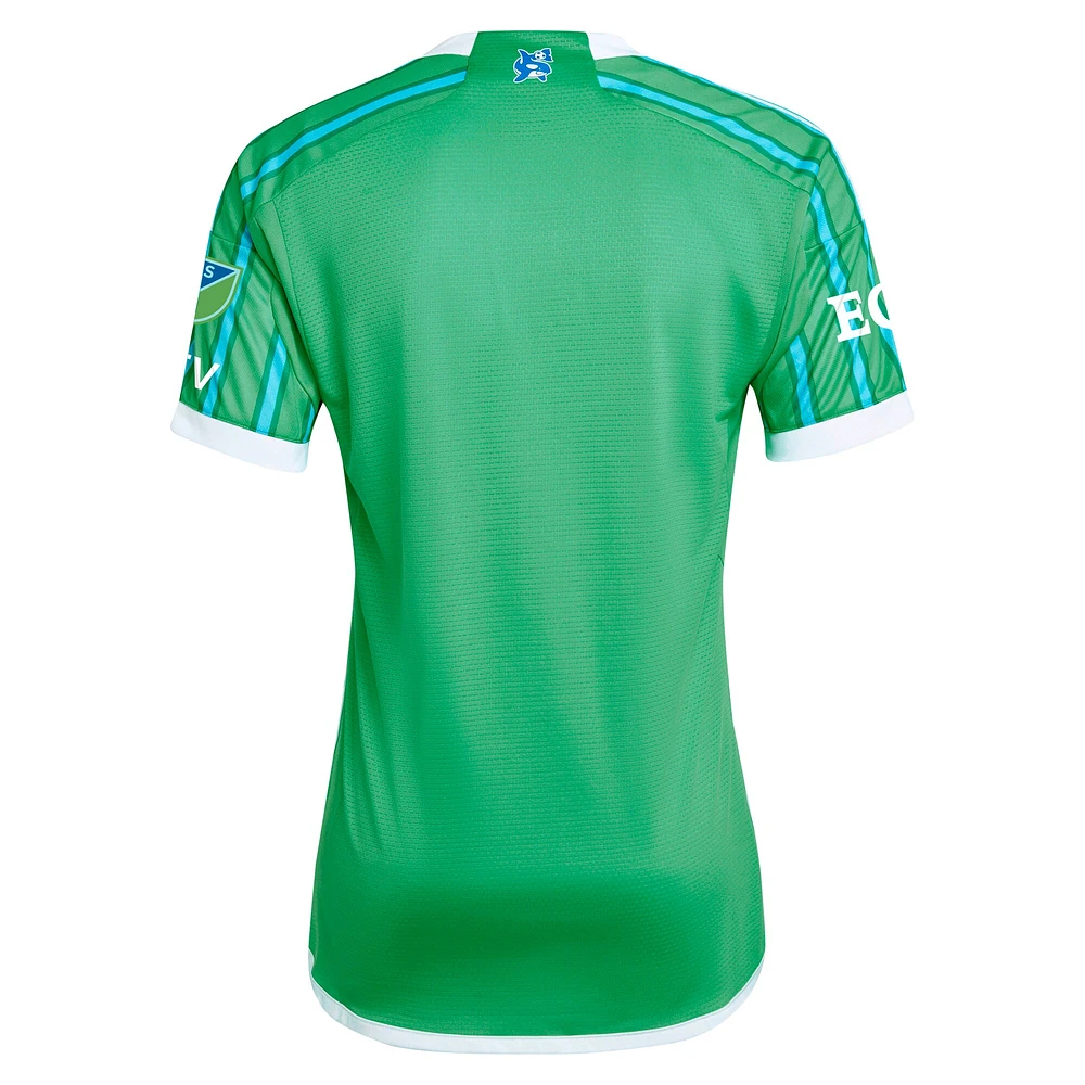 Men's adidas  Green Seattle Sounders FC 2024 The Anniversary Kit Authentic Jersey