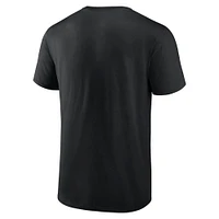 Men's Fanatics  Black Seattle Sounders FC Primary Logo T-Shirt