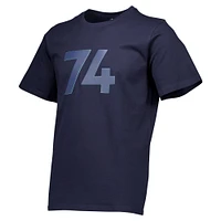 Men's Navy Seattle Sounders FC Multi-Layer Primary Logo Heavyweight Relaxed T-Shirt